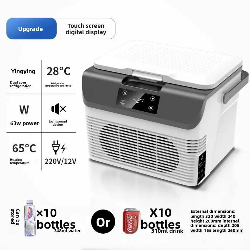 Réfrigérateur 12V 24V et 220V Double Usage Voiture et Maison