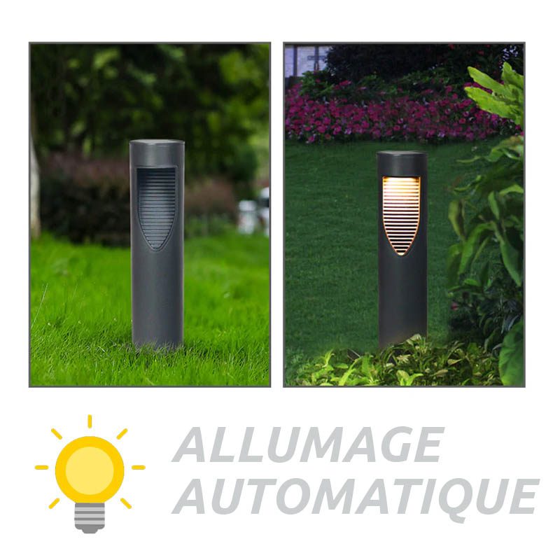 Borne solaire LED extérieur puissante