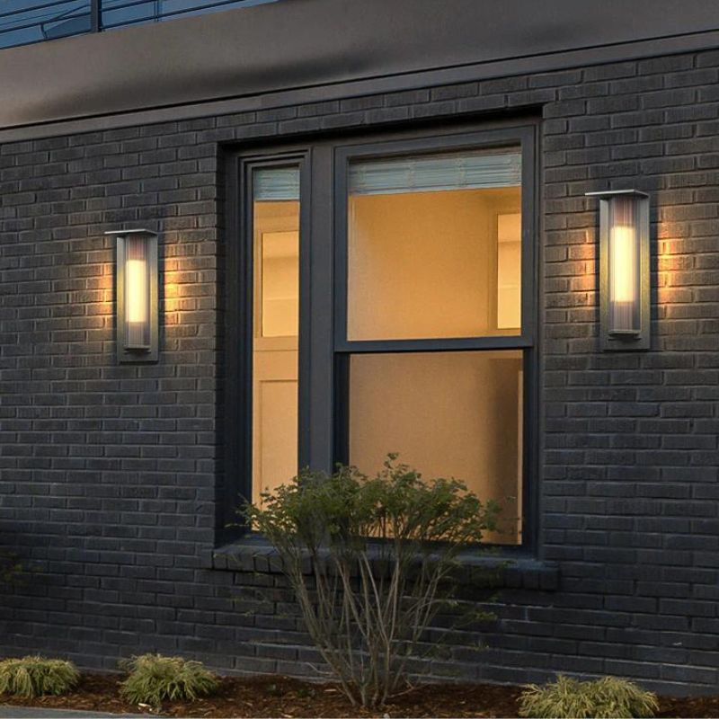 Applique solaire design épuré LED 5W jardin