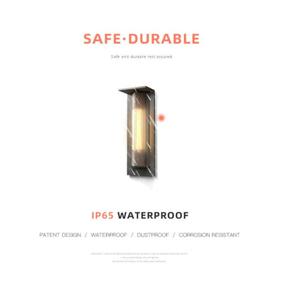 Applique solaire murale LED la nuit