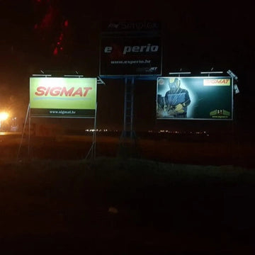 Éclairage Solaire pour Panneau Publicitaire Extérieur LED