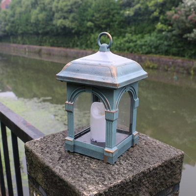 Lanterne solaire vintage étanche pour le jardin