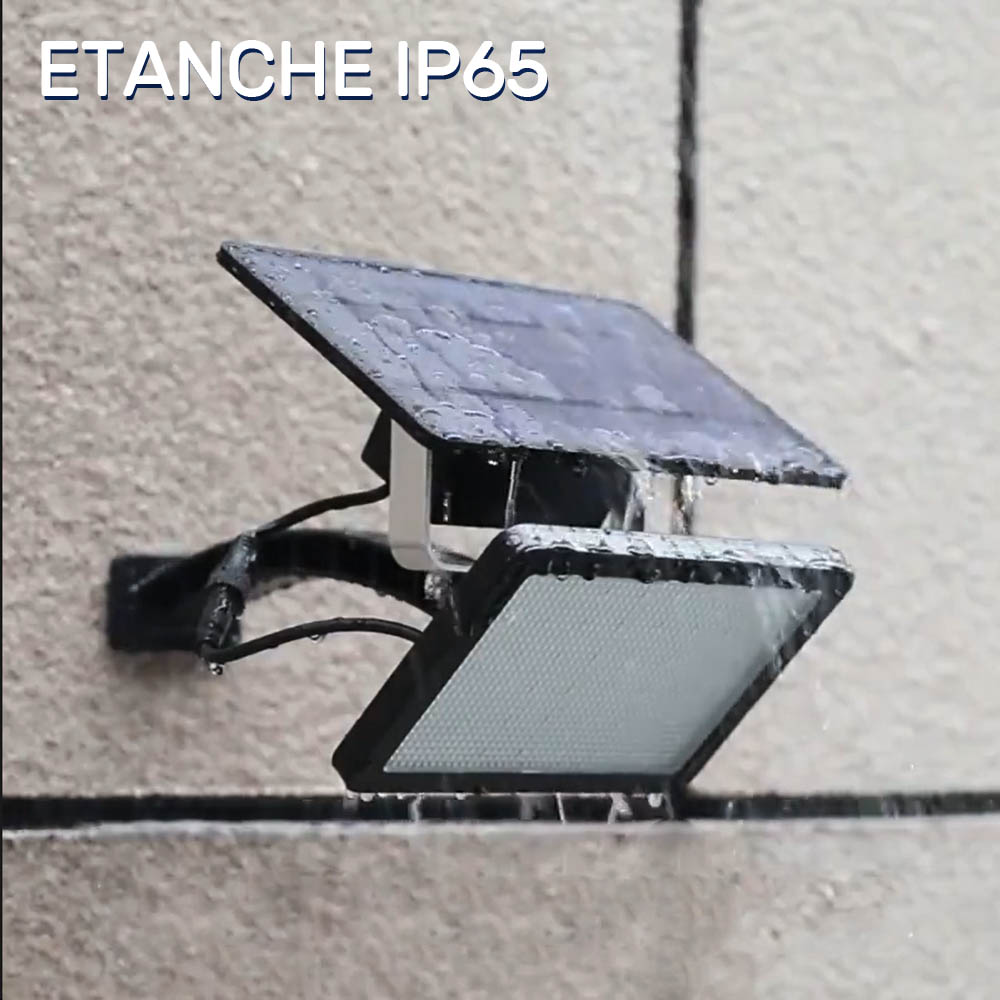 Projecteur solaire étanche avec interrupteur