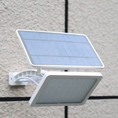 Projecteur solaire avec interrupteur en extérieur