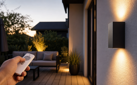 Éclairage Solaire avec Télécommande et Variateur