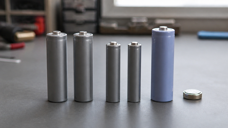 Formats de piles rechargeables pour lampe solaire : AA, AAA et accumulateur cylindrique
