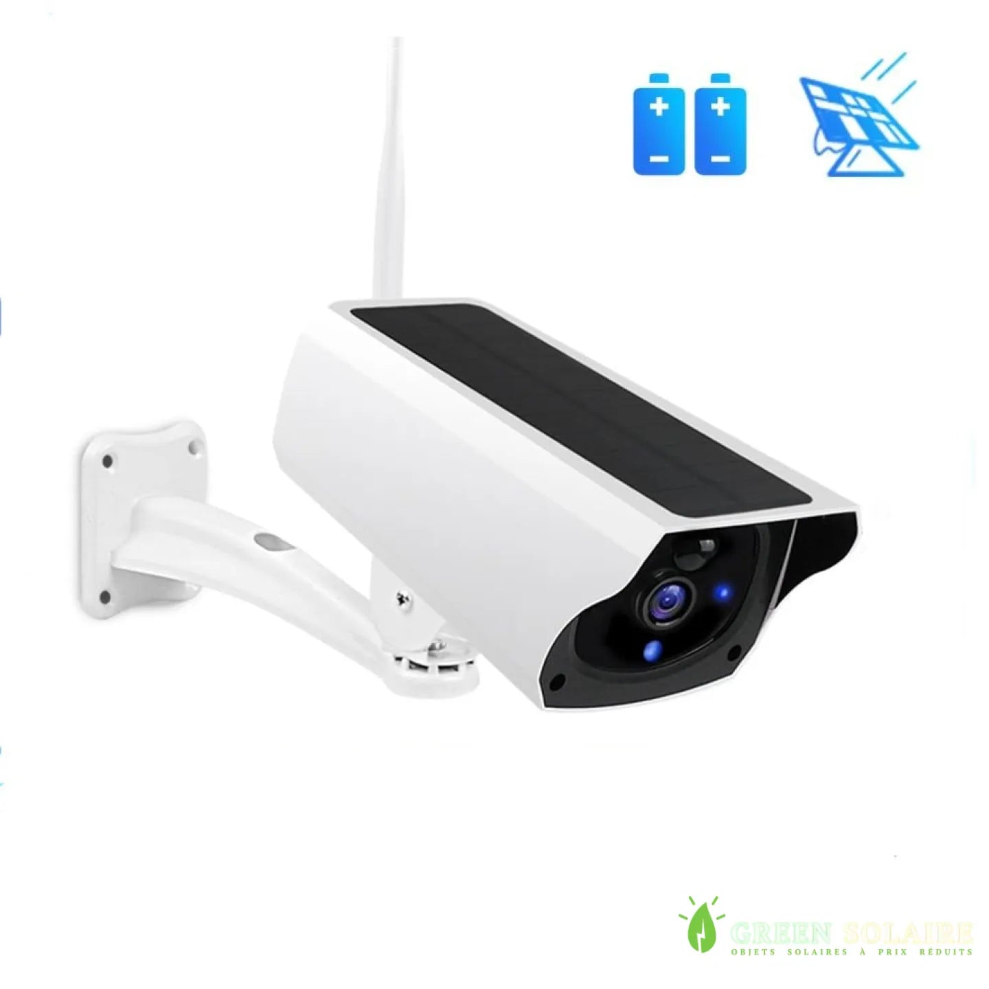 Installer une caméra de surveillance solaire WiFi sans fil