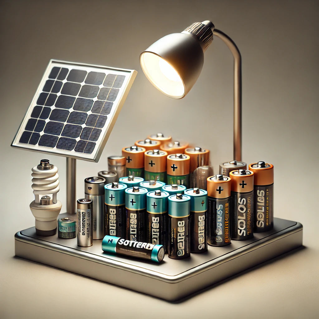 Quelle pile pour lampe solaire ?