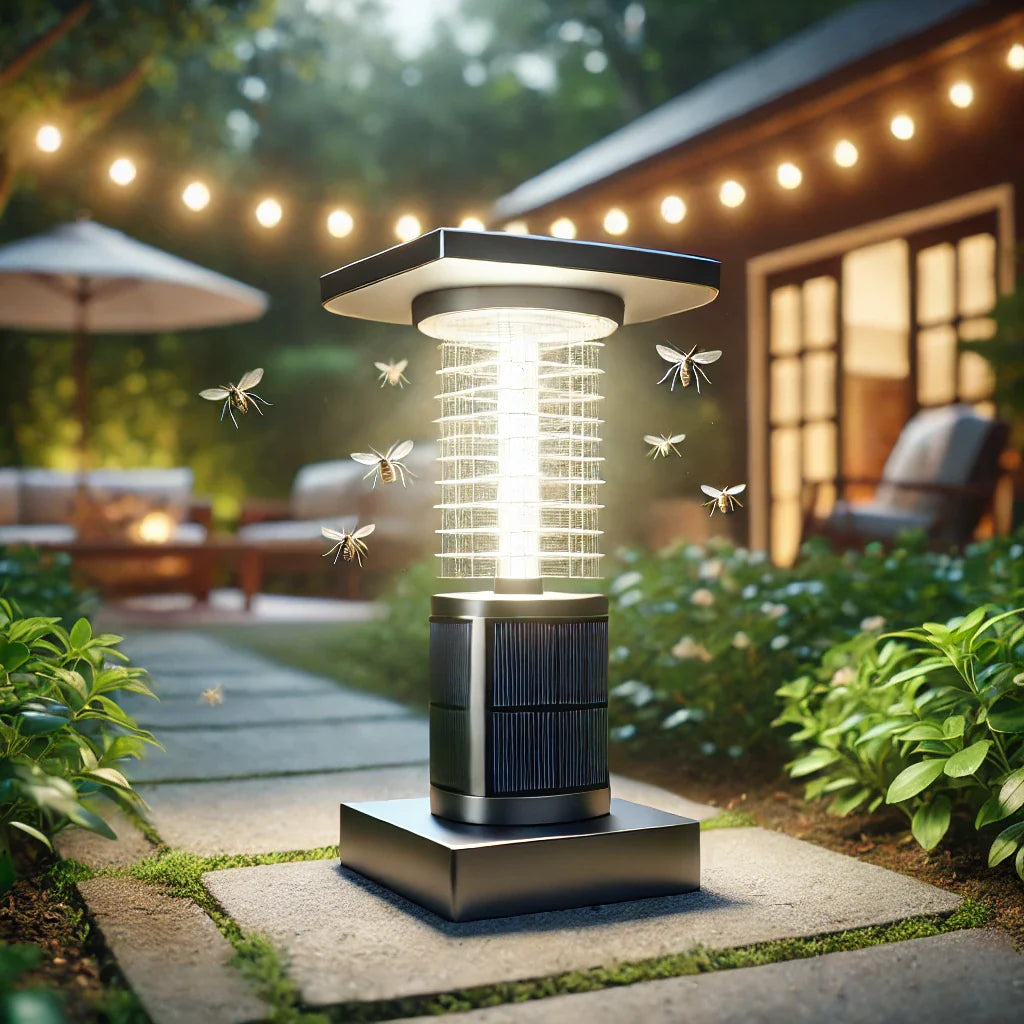 LAMPE SOLAIRE ANTI MOUSTIQUE