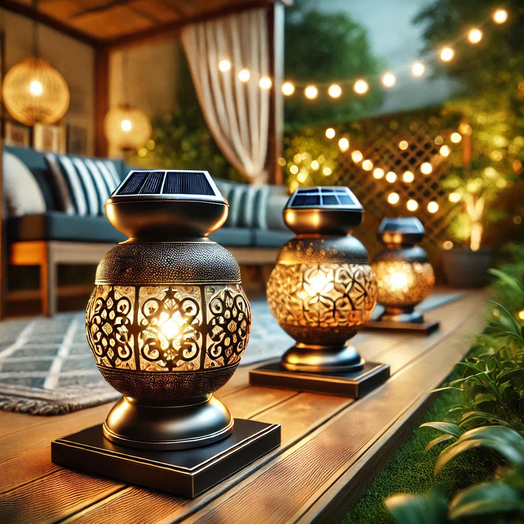 LAMPE SOLAIRE DÉCORATIVE