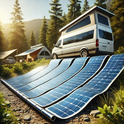 PANNEAU SOLAIRE SOLAIRE PHOTOVOLTAÏQUE FLEXIBLE & SOUPLE