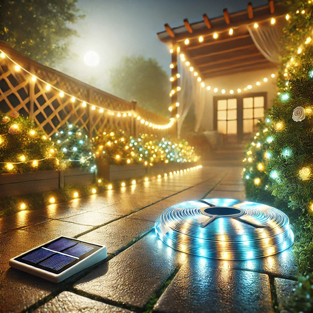 RUBAN LED SOLAIRE & BANDEAU LED SOLAIRE