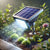 SPOT SOLAIRE À PLANTER