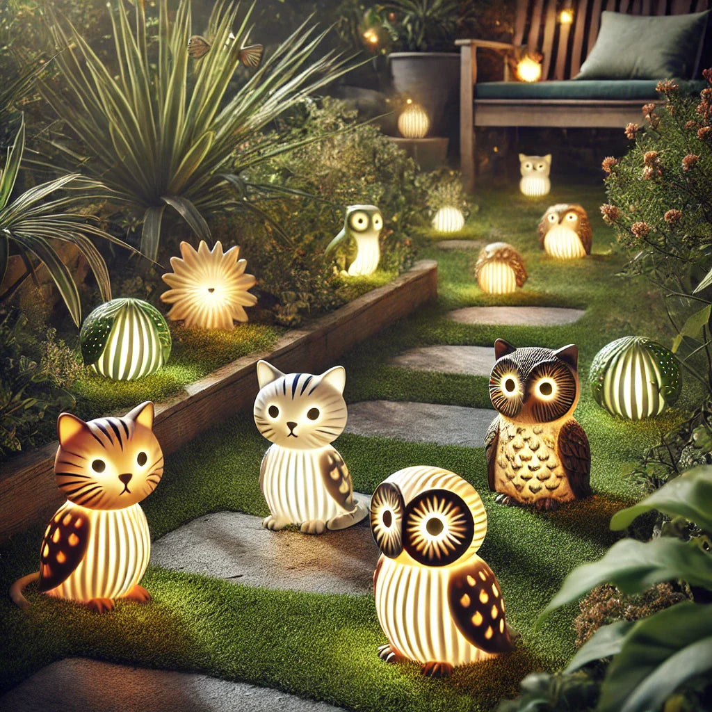 LAMPE SOLAIRE ANIMAUX