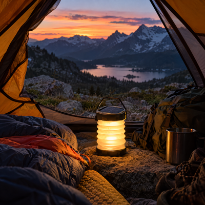 LAMPE SOLAIRE CAMPING
