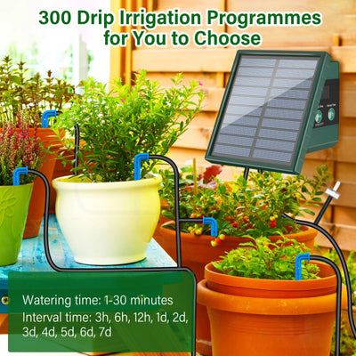 Kit d'Arrosage Automatique Solaire Goutte à Goutte 10 M
