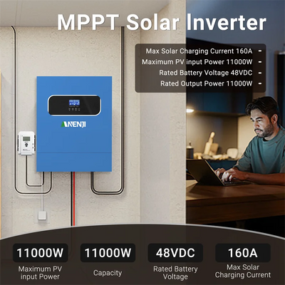 Onduleur Solaire Hybride 11 kW 48V MPPT