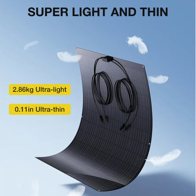 Panneau Solaire Flexible 240W (Lot de 4)