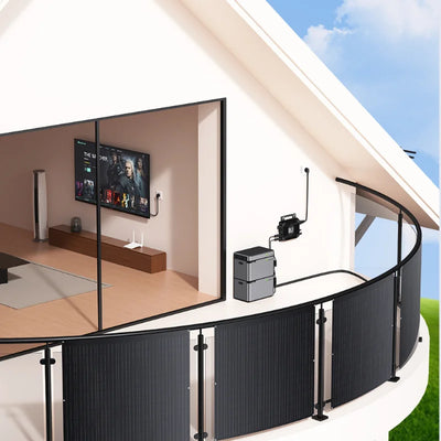 Panneau Solaire Flexible 240W (Lot de 4)
