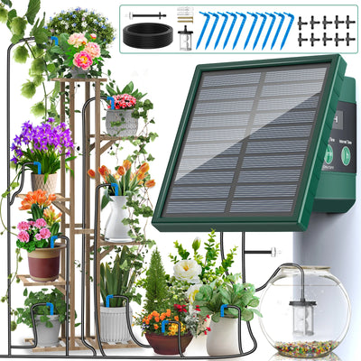 Kit d'Arrosage Automatique Solaire Goutte à Goutte 10 M