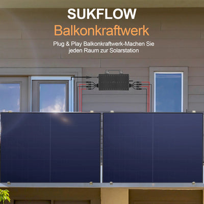 Micro-Onduleur Solaire Balcon 2250W 4 MPPT WiFi