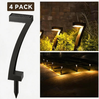 Lampe Solaire d'Allée à Planter (Lot de 4)