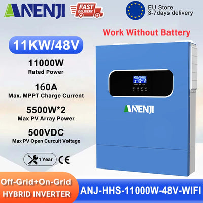 Onduleur Solaire Hybride 11 kW 48V MPPT