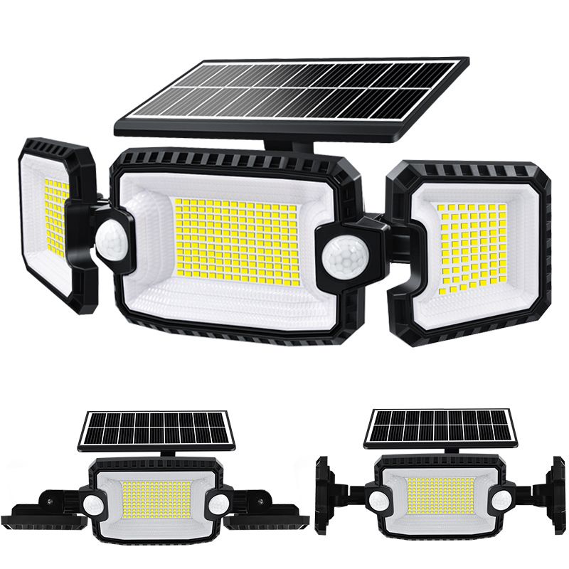 Applique murale extérieure solaire 305 LED avec détecteur de mouvement