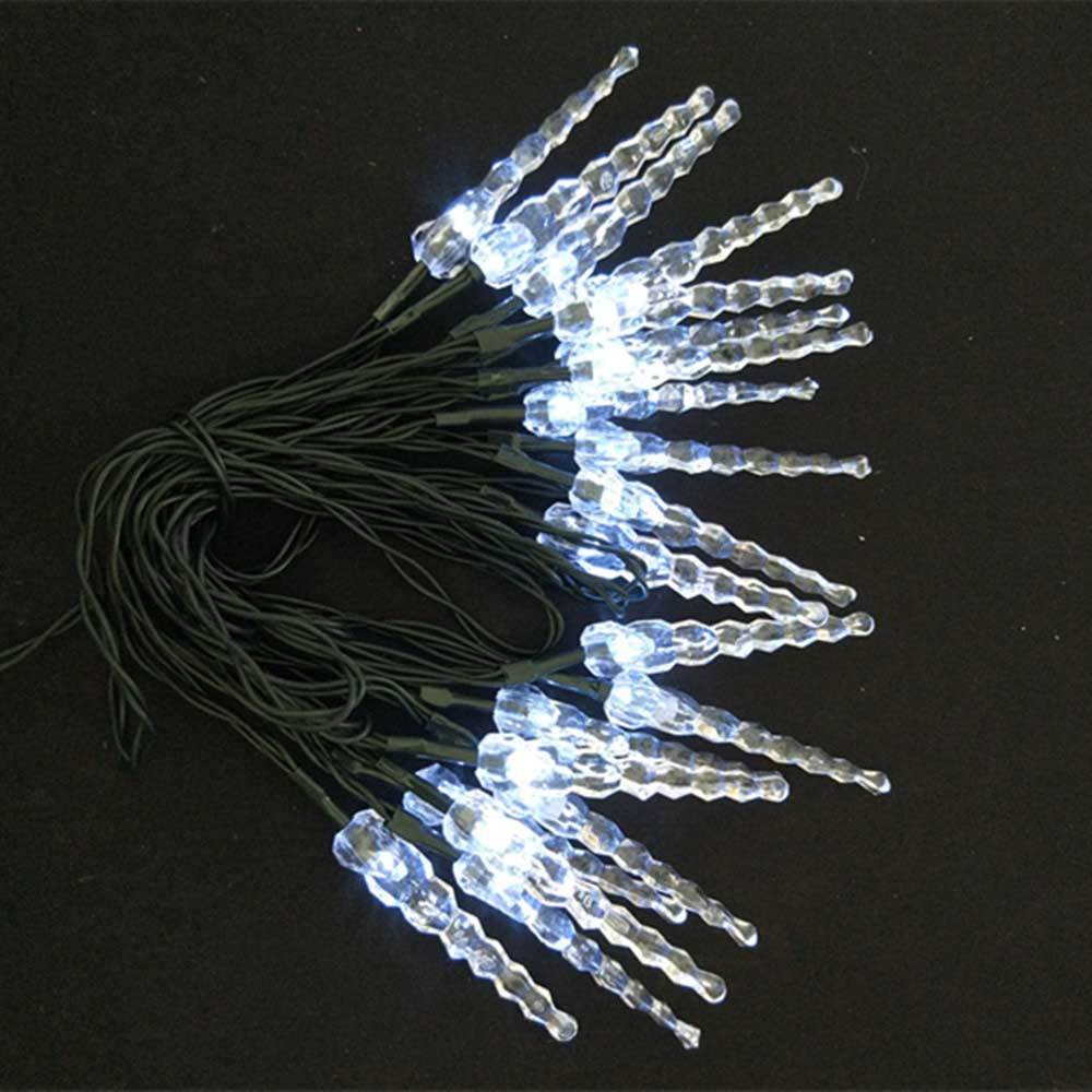Guirlande solaire 50 stalactite LED changeante jardin