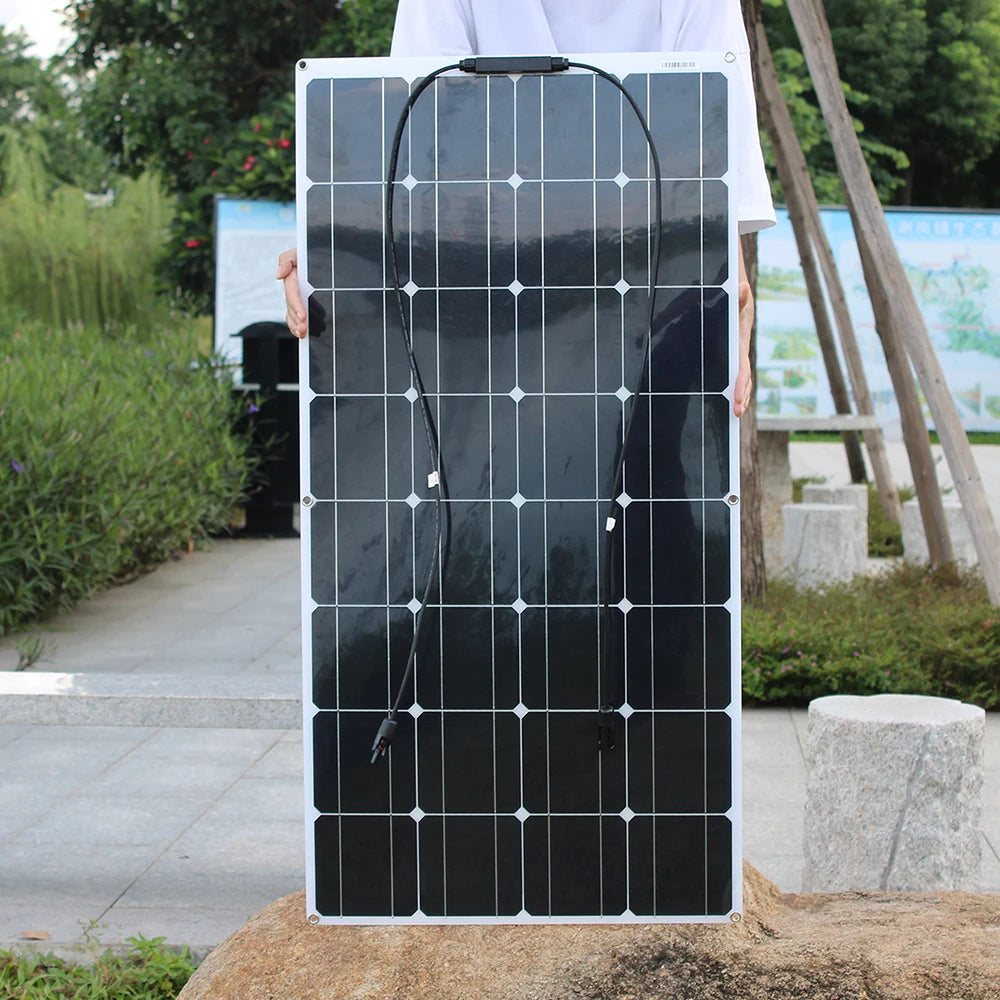 Panneau Solaire Flexible 100W à 400W avec Kit