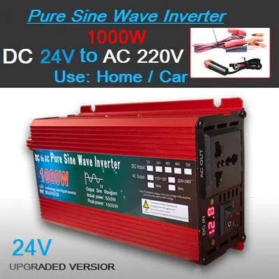 Convertisseur Solaire Onde Pure 3000W 12V 24V