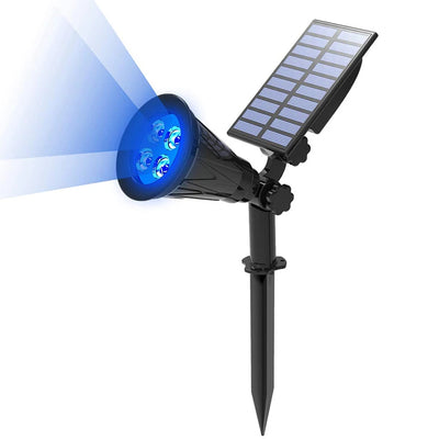 Projecteur Solaire Encastrable au Sol IP65 Paysage Mur Extérieur