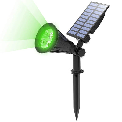 Projecteur Solaire Encastrable au Sol IP65 Paysage Mur Extérieur