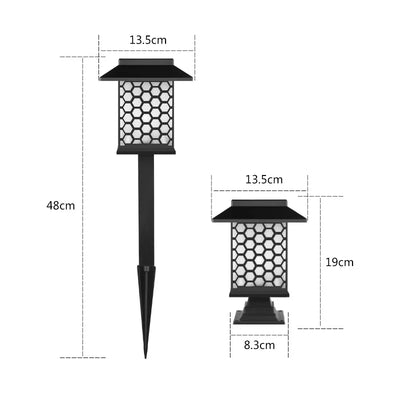 Lampe Solaire LED IP65 Paysage Pelouse Patio