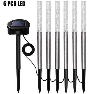 Lampe Solaire Imperméable Décorative Jardin Pelouse Sentier Cour