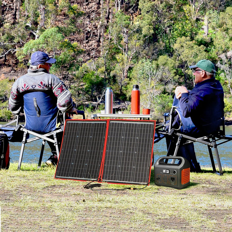 Panneau solaire portable pliable 18V flexible pour camping