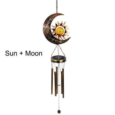 Lampe Solaire Décorative Lune Étoile Soleil Jardin Festif