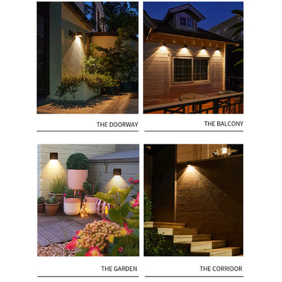 Applique solaire LED étanche IP65