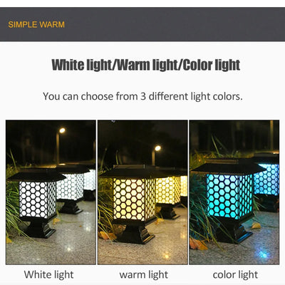 Lampe Solaire LED IP65 Paysage Pelouse Patio