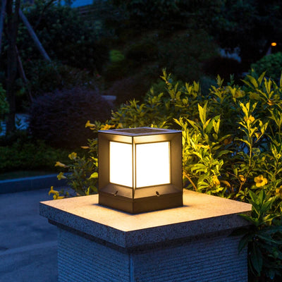 Borne solaire LED modèle en ABS
