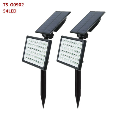Applique Murale Solaire LED 50 LED Étanche Jardin Extérieur