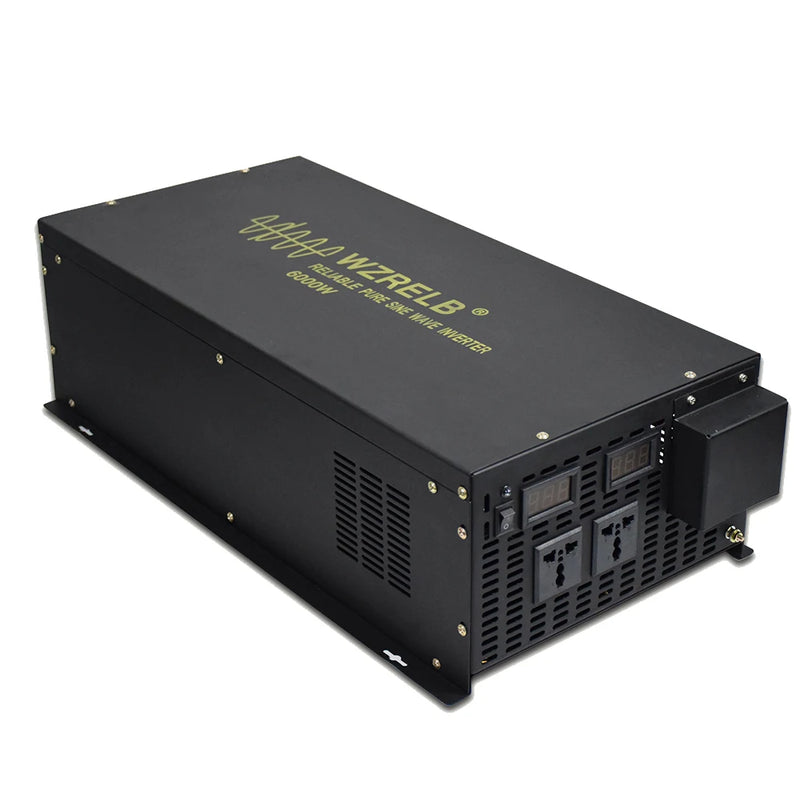Convertisseur Solaire Pur Sinus 6000W 12V à 48V vers 220V