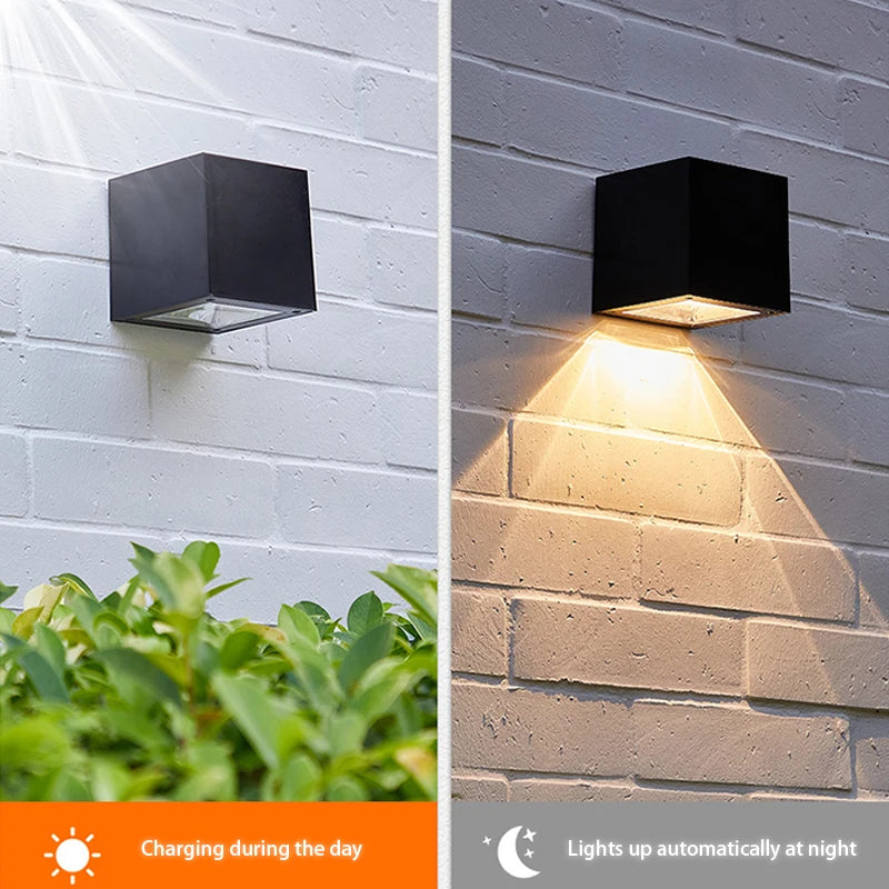 Applique Solaire LED Extérieure Capteur IP65 Jardin