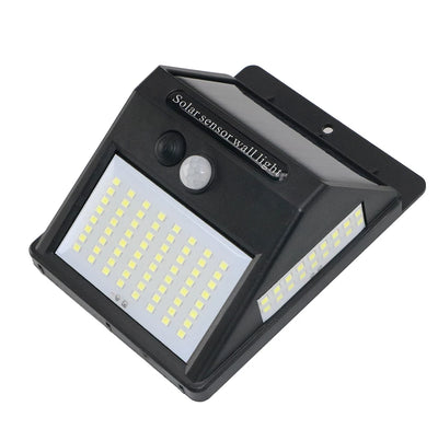 Applique Murale Solaire 100 LED Grand Angle Détecteur de Mouvement