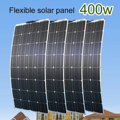 Panneau Solaire Flexible 200W 400W Kit 12V