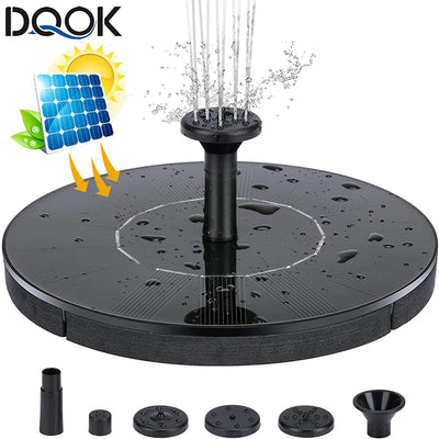 Mini Fontaine Solaire Flottante Autonome pour Bassin