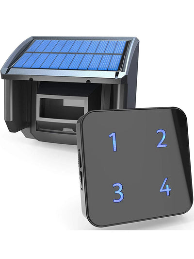 Alarme solaire étanche capteur de mouvement