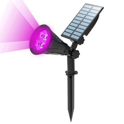 Projecteur Solaire Encastrable au Sol IP65 Paysage Mur Extérieur