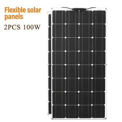 Panneau Solaire Flexible 100W à 400W avec Kit