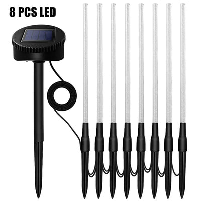 Lampe Solaire Imperméable Décorative Jardin Pelouse Sentier Cour